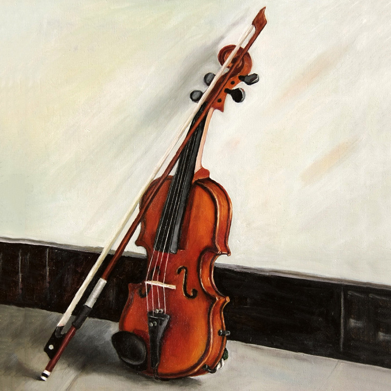 Musical Instrument Shop - Arco de violino jogador de violino