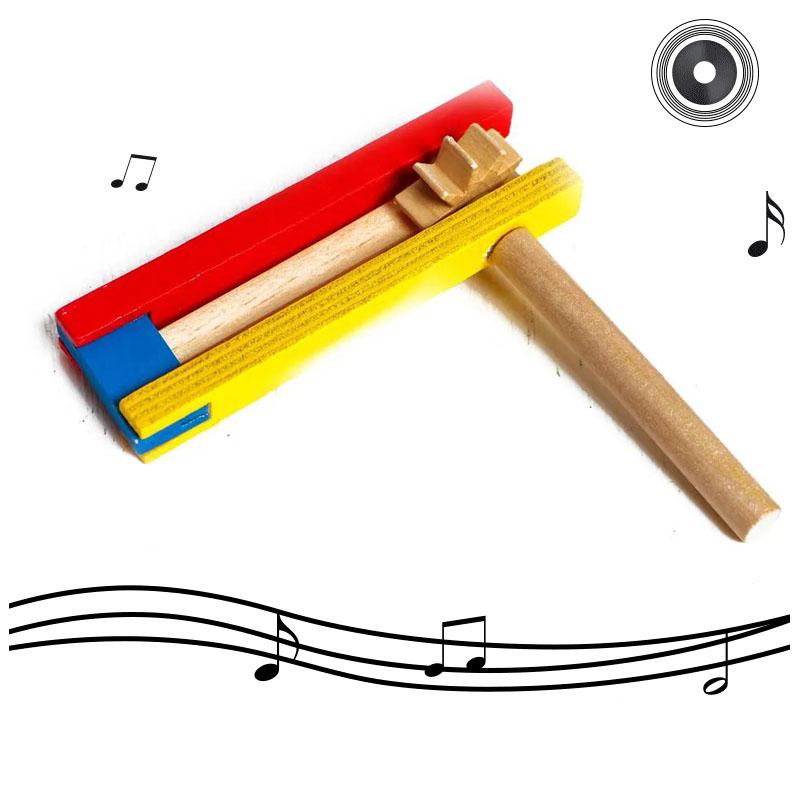 Musical Instrument Clapper - 1 unidade de claquete de madeira