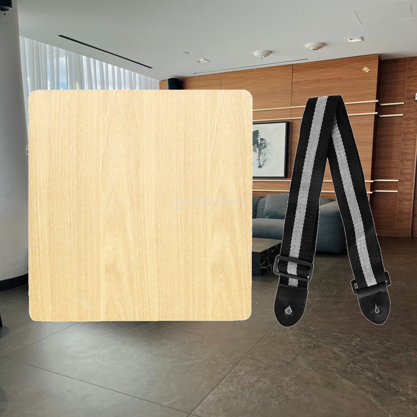 Cajon Box Drum - Cajon Portátil de Madeira: Instrumento de
