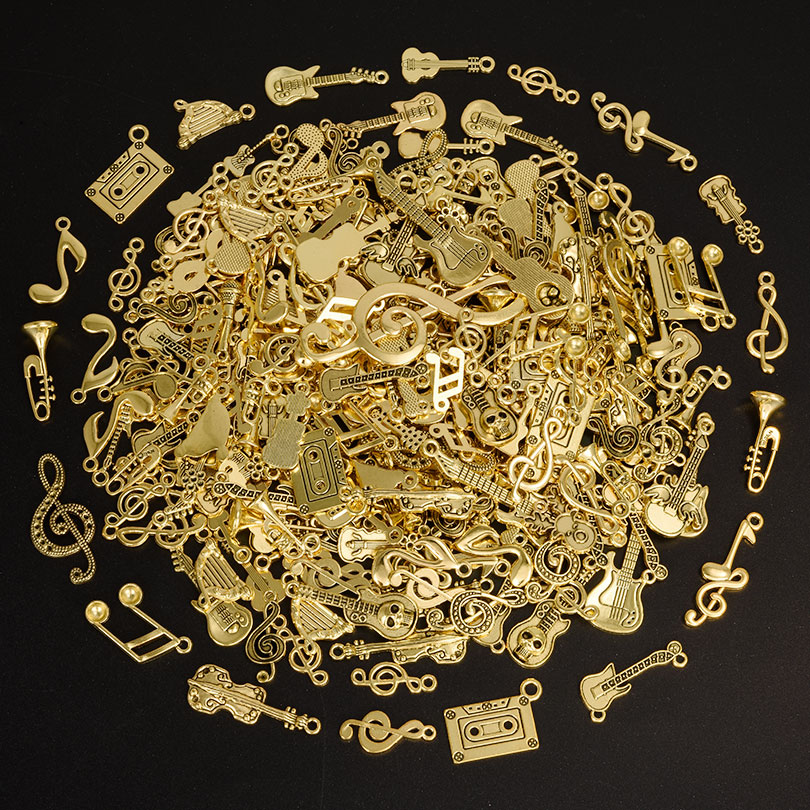 Musical Instrument Old - 10/20/30 pçs retro cor de ouro