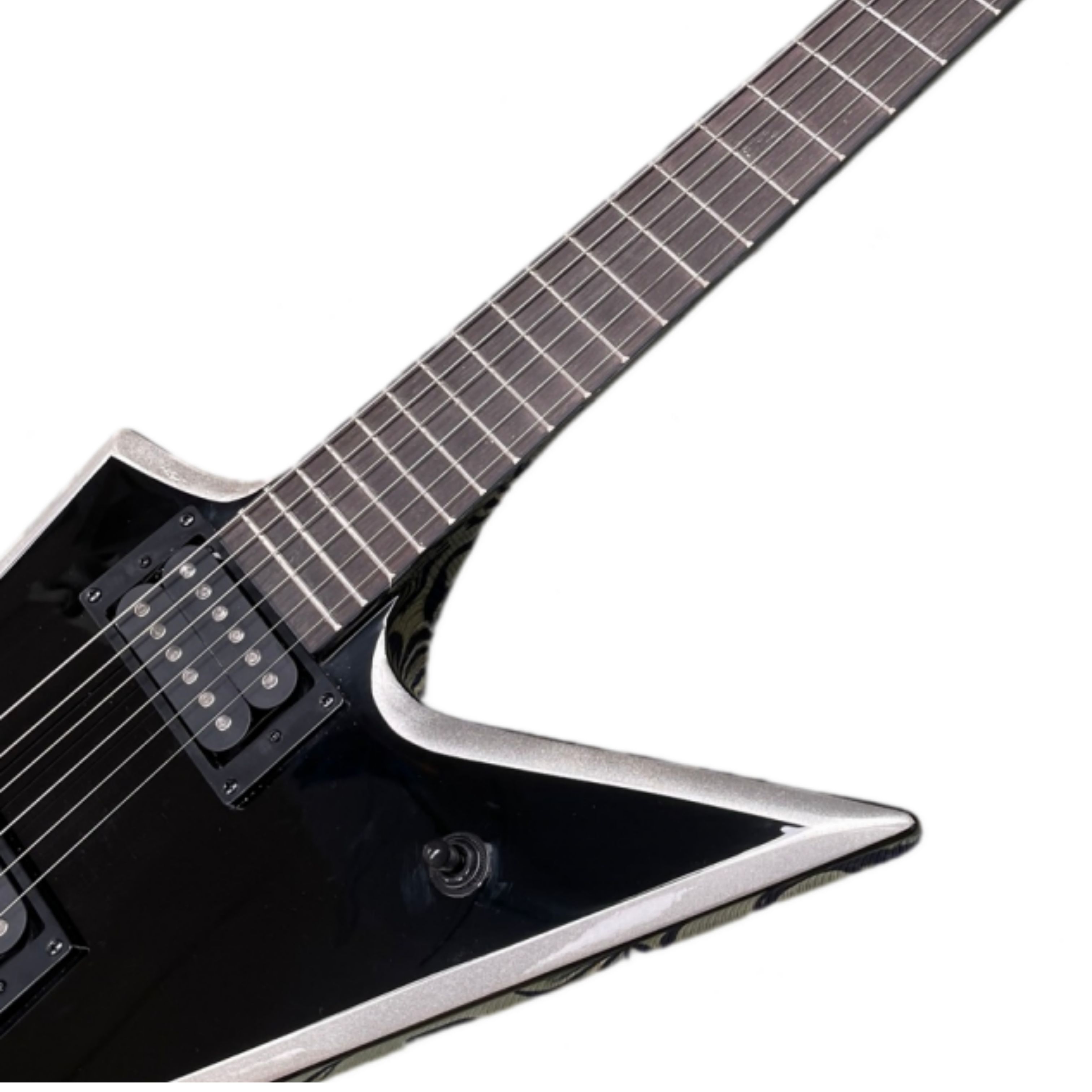Electric Guitar Beginner - Guitarra Elétrica Minimalista Preta Mais Vendida,