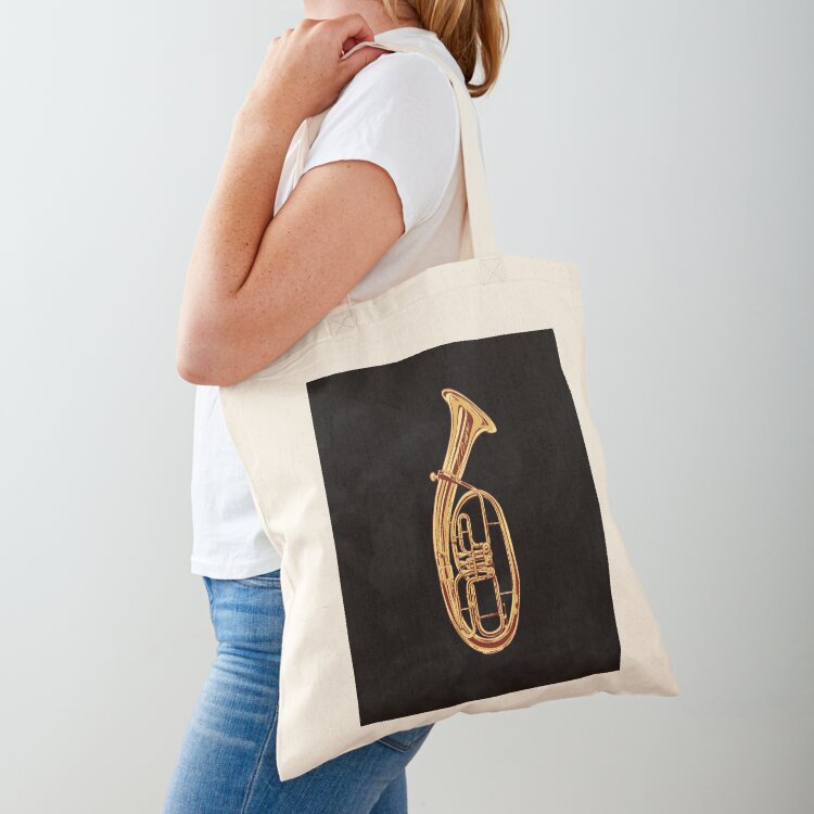 Musical Instrument Shop - Bolsa de compras feminina com estampa