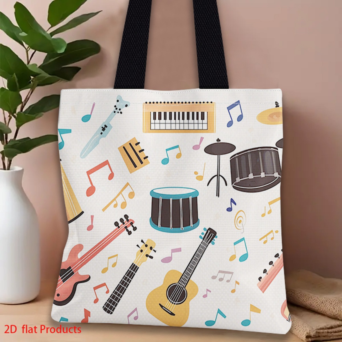 Musical Instrument Shop - Sacola de compras com um design