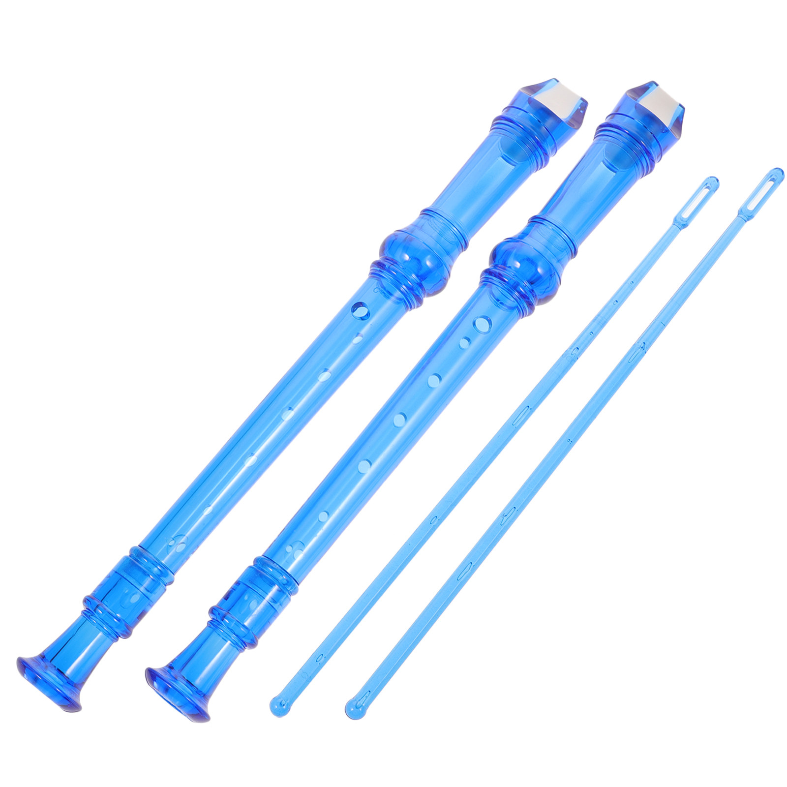 Musical Instrument A Recorder - 2 flautas de registro soprano com