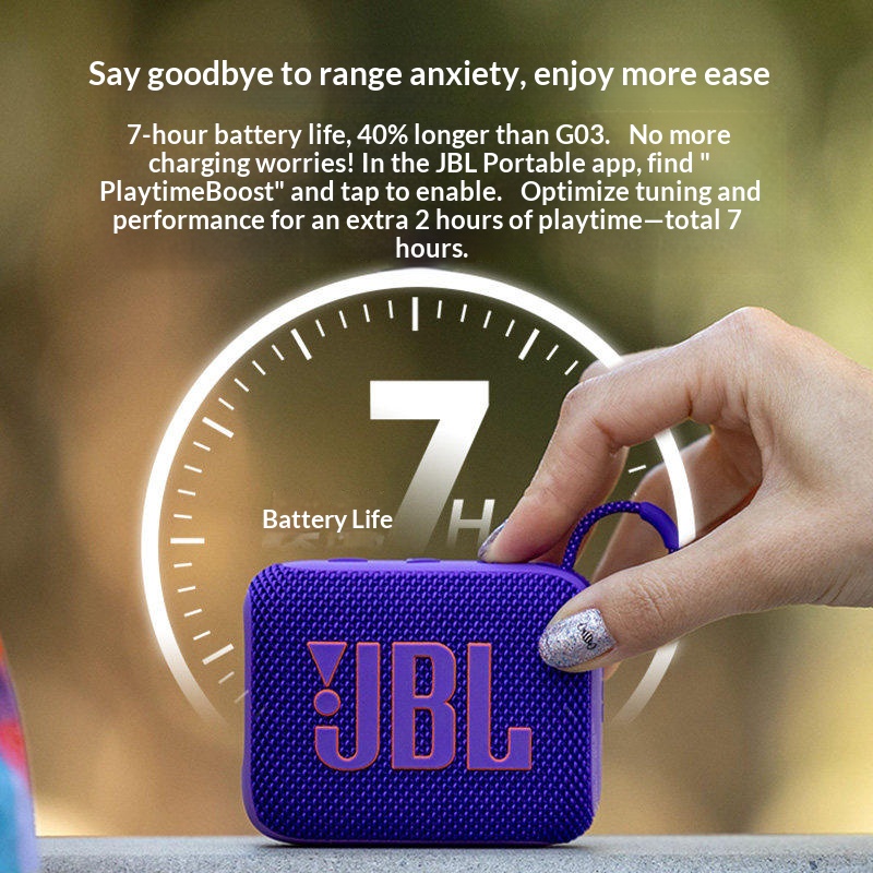 Caixa de Som Portátil Leve JBL - Jbl Speaker Go 4 avaliação e preço