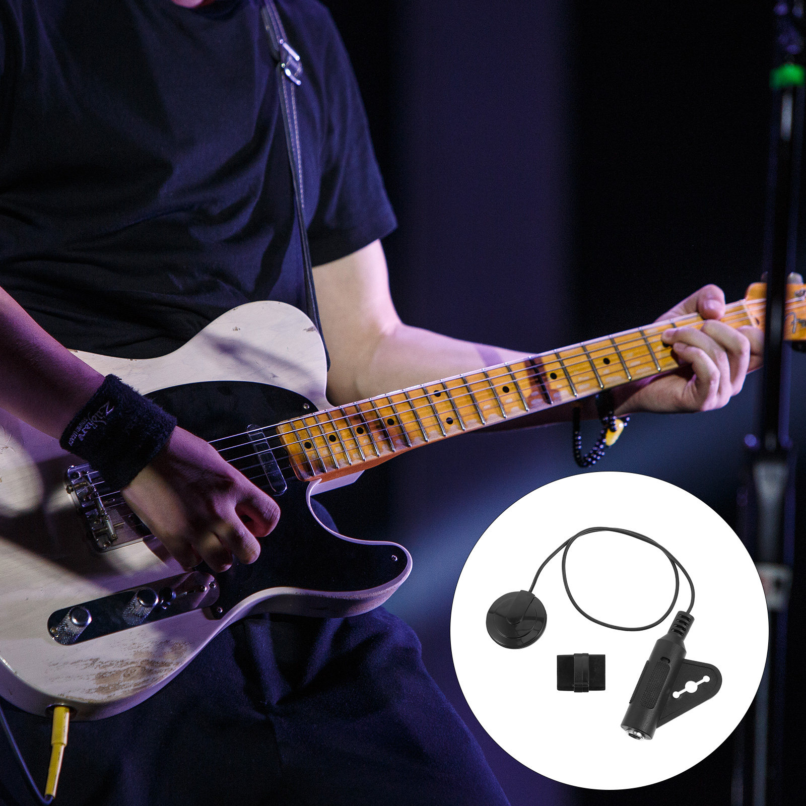 Captador de Guitarra Acústica  - Musical Instrument Mandolin avaliação e preço