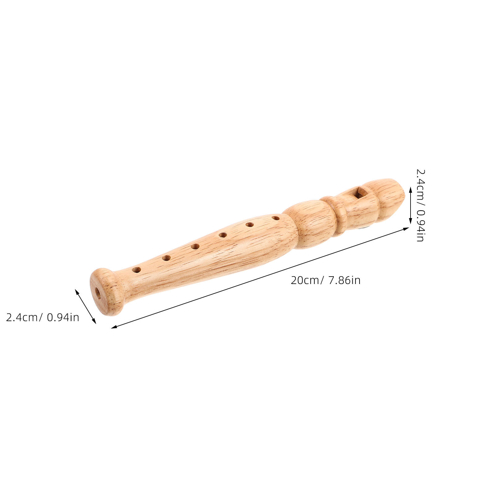 Flauta de madeira com seis ori - Musical Instrument A Recorder avaliação e preço