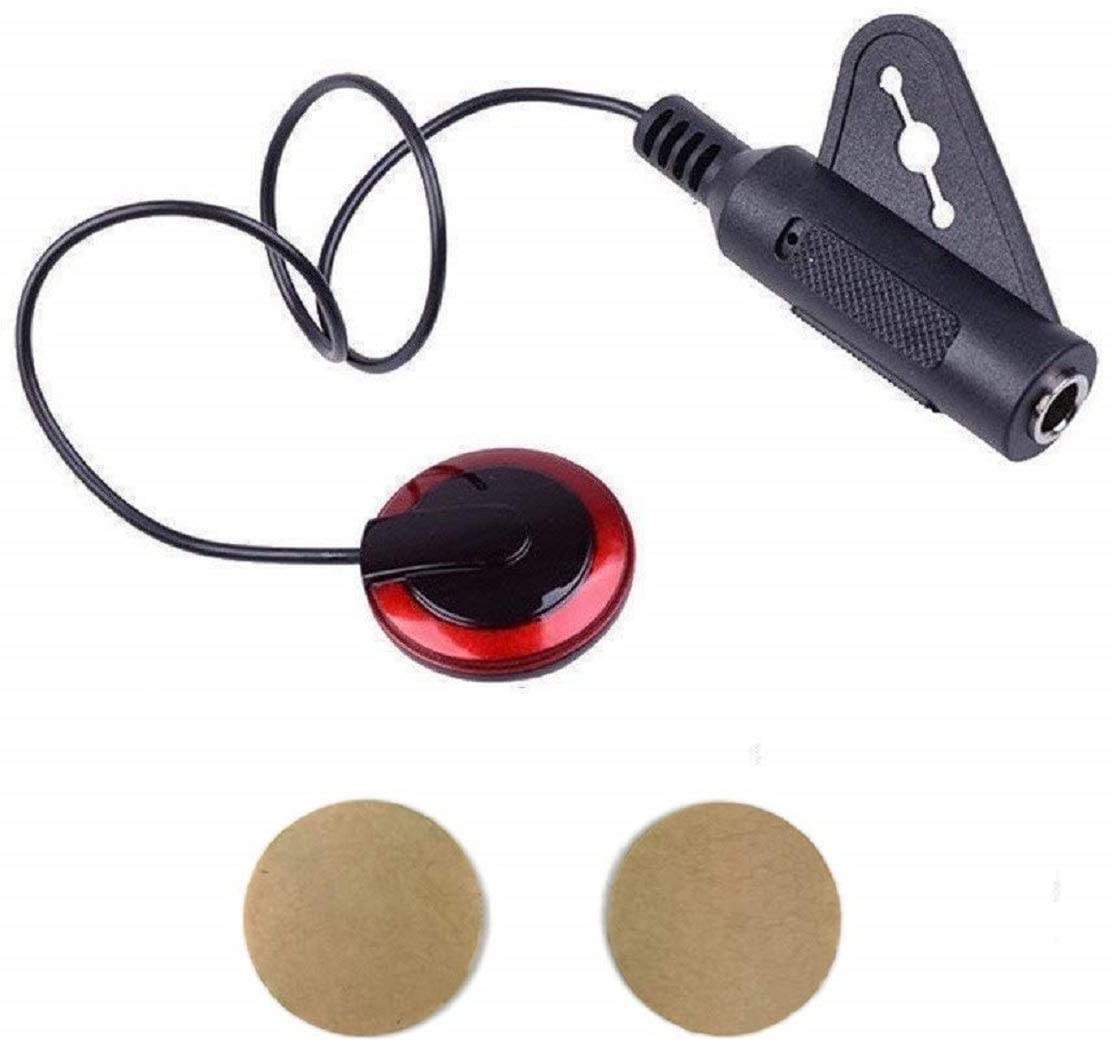 1 peça captador de microfone d - Musical Instrument Mandolin avaliação e preço