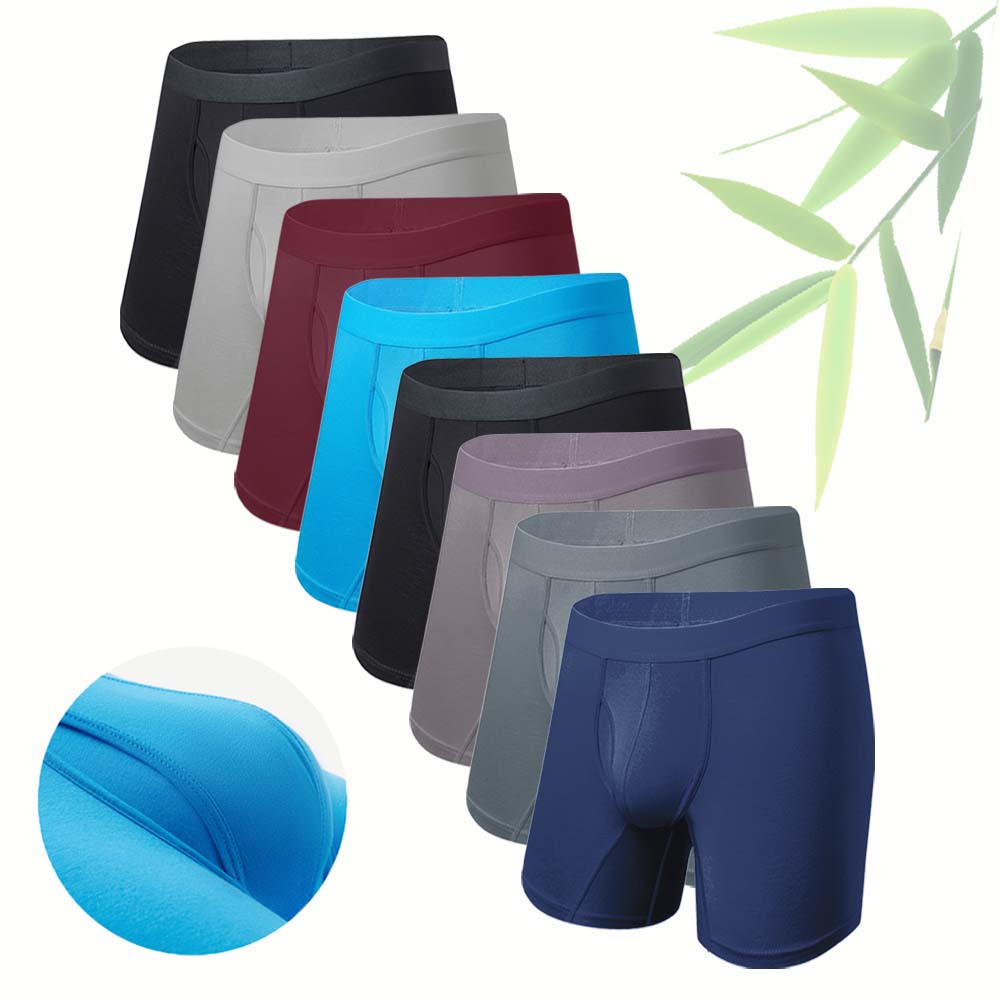 8 Peças Cuecas Boxer Masculina - Didgeridoo Bamboo avaliação e preço