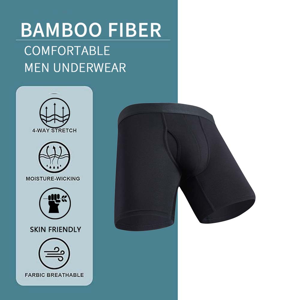 8 Peças Cuecas Boxer Masculina - Didgeridoo Bamboo avaliação e preço