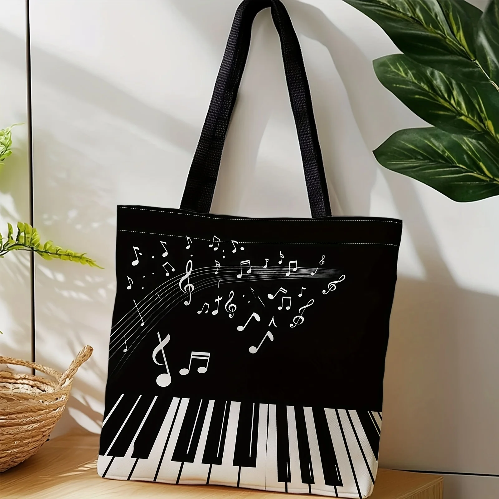 Sacolas de compras em lona com - Musical Instrument Shop avaliação e preço
