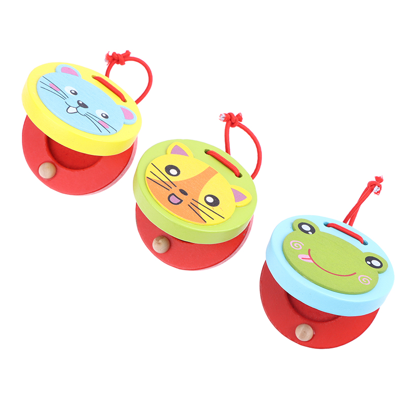 1pc crianças dos desenhos anim - Musical Instrument Clapper avaliação e preço