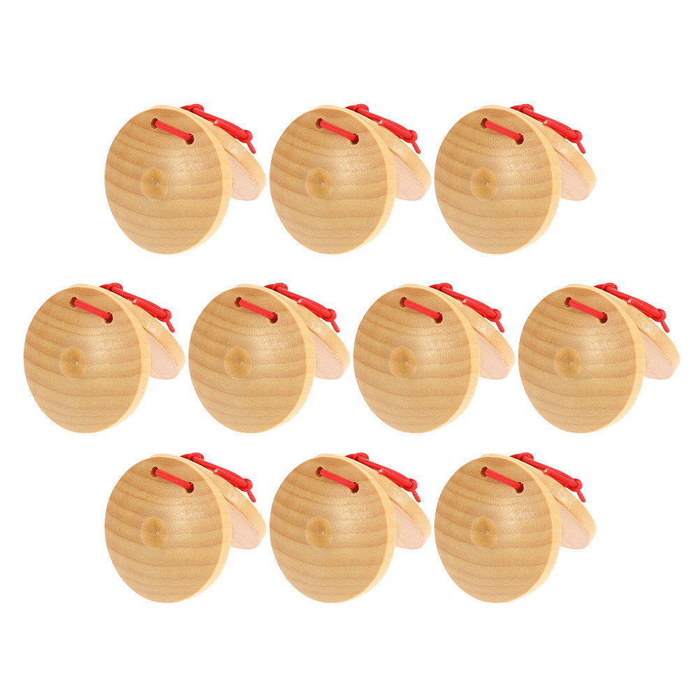 10 unidades de castanholas de  - Musical Instrument Clapper avaliação e preço