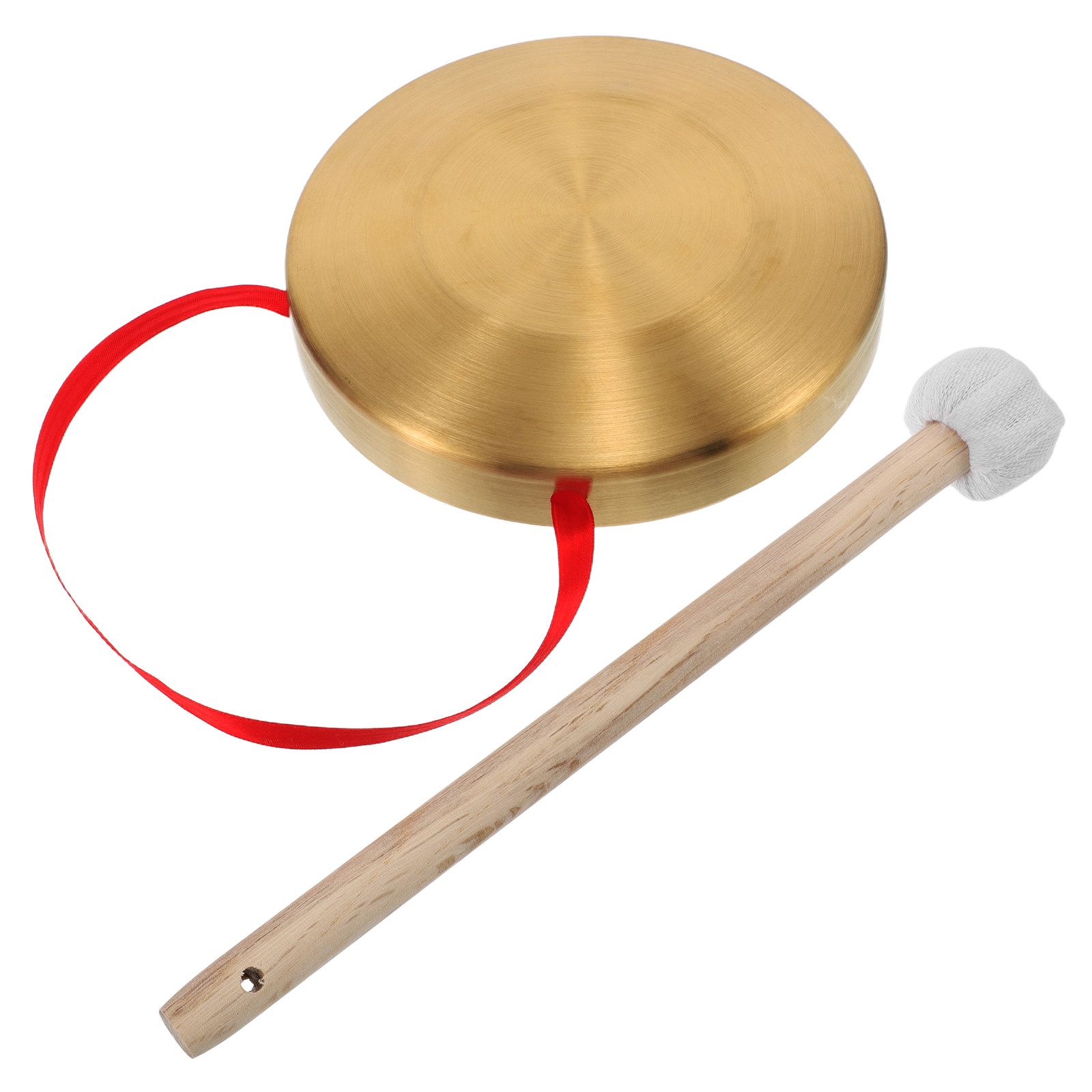 1 conjunto de gong de latão mi - Musical Instrument Mallet avaliação e preço