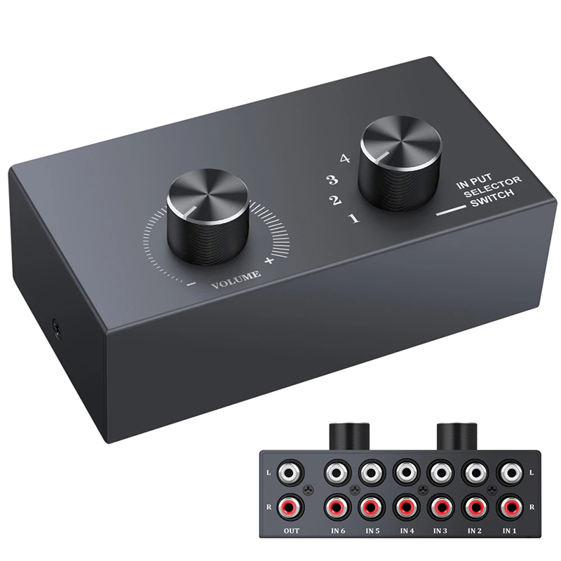 Seletor de áudio de 6 vias, in - Musical Instrument Vector avaliação e preço