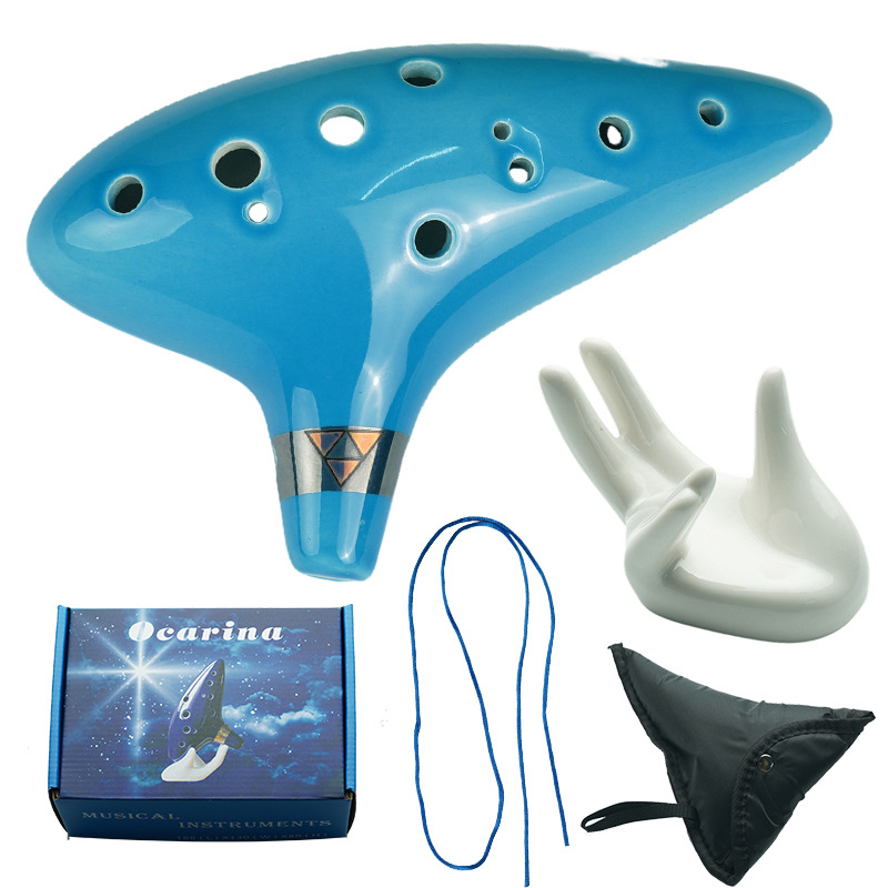Ocarina de Cerâmica 12 Tons Al - Song With Musical Instrument avaliação e preço