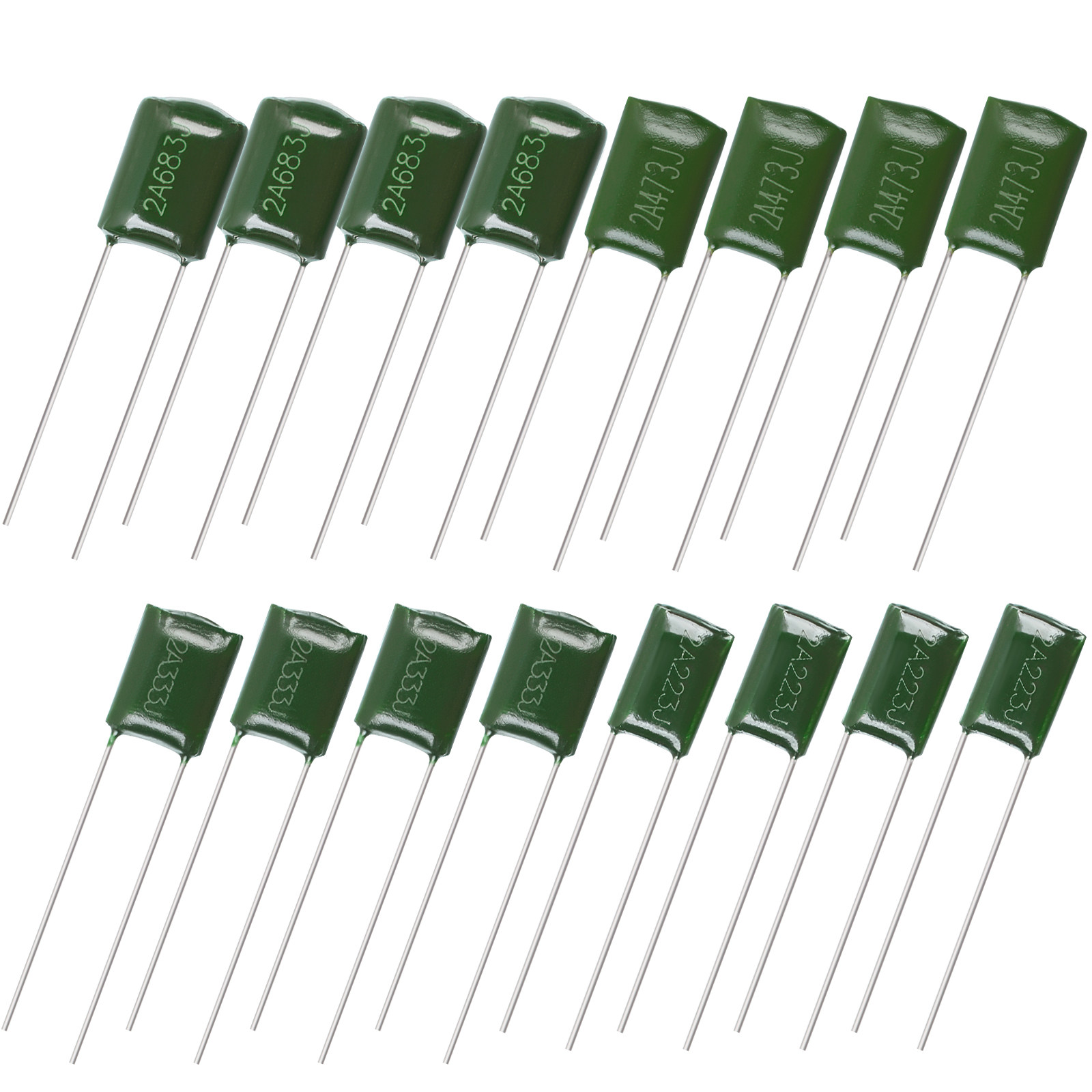 16 unidades de capacitores de  - Electric Guitar Beginner avaliação e preço