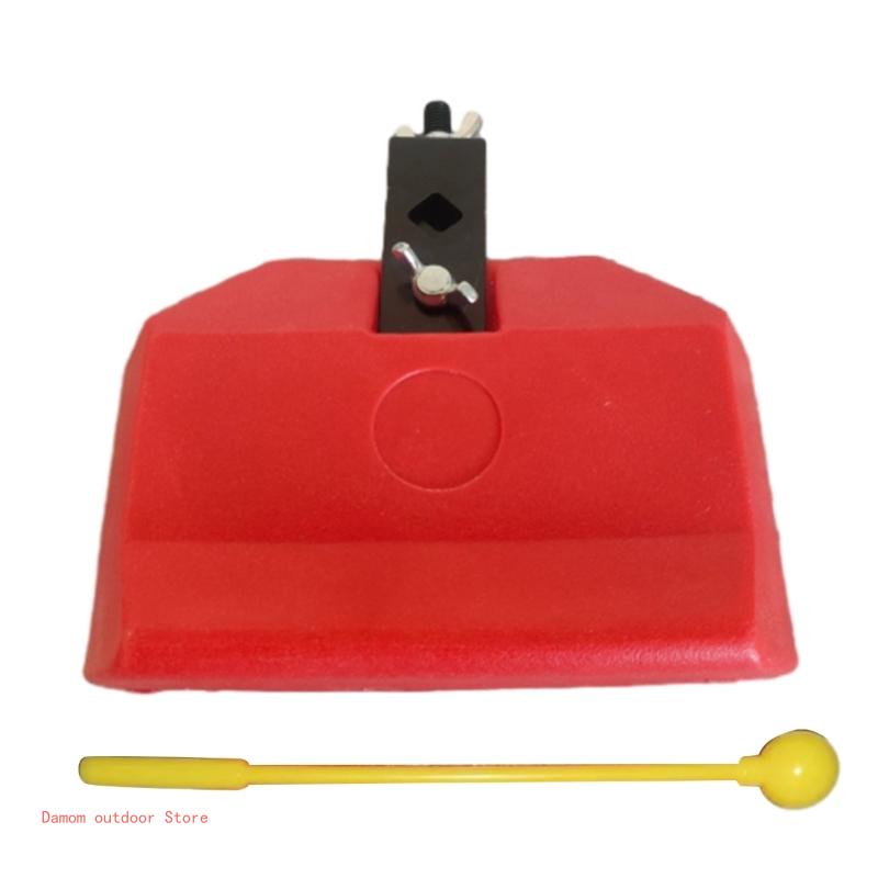 Sinos tambor música cowbell al - Musical Instrument Clapper avaliação e preço