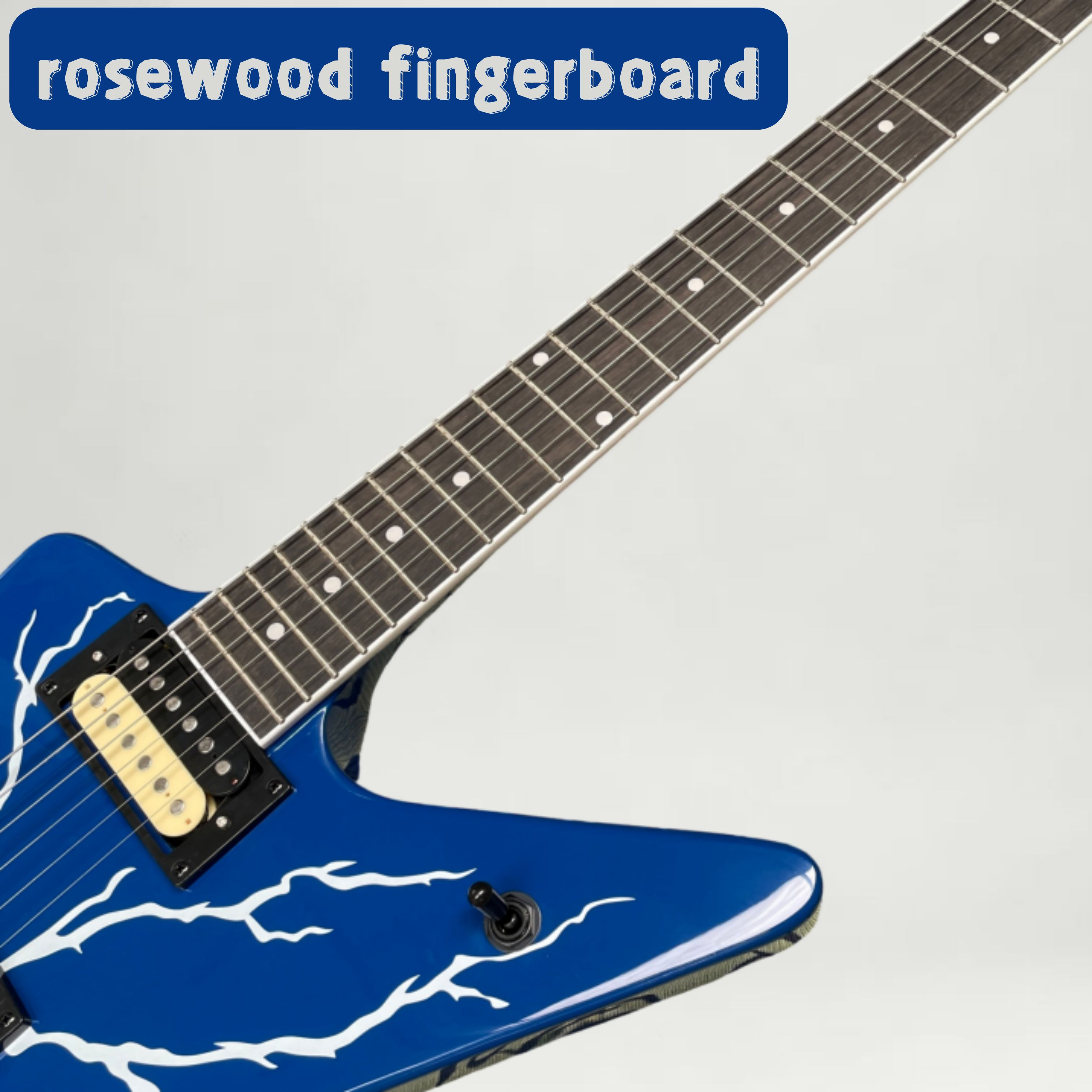 Guitarra Elétrica Azul Profund - Electric Guitar Beginner avaliação e preço