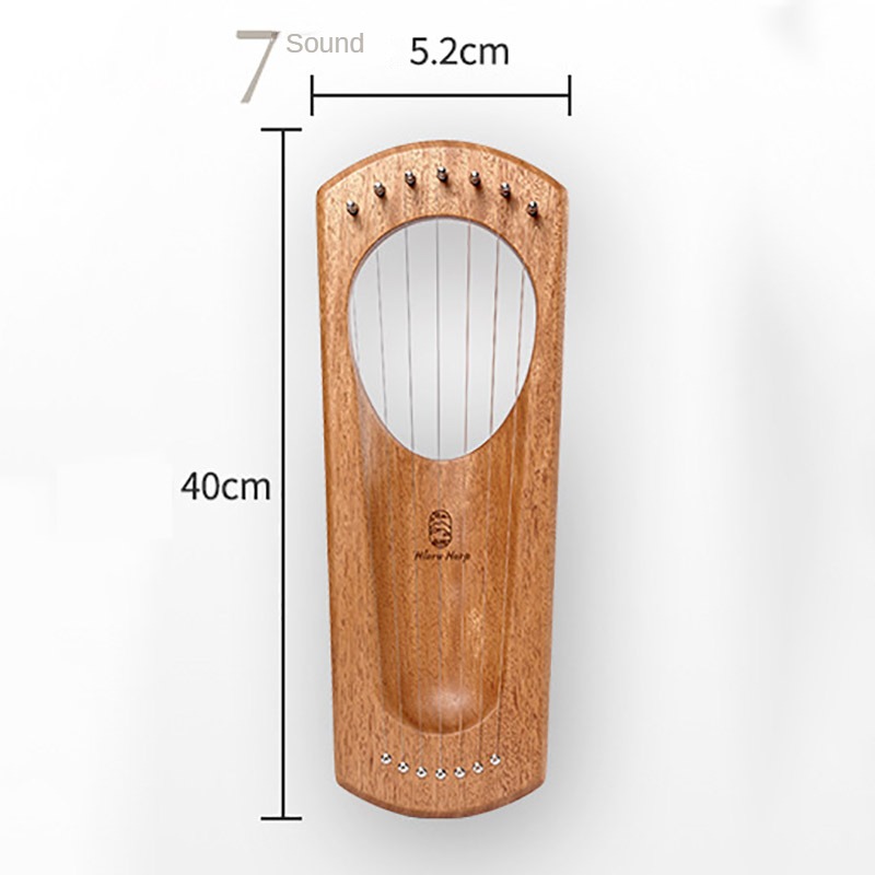 Beech Wood Material Lyre Harpa - Musical Instrument Craft avaliação e preço