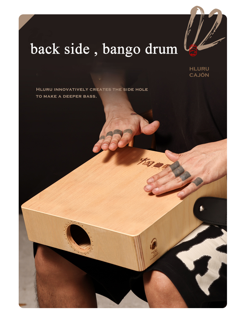Cajon Hluru para Viagem, Tambo - Cajon Box Drum avaliação e preço