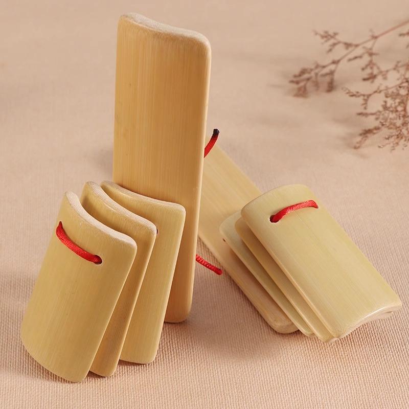 Brinquedos de Palhetas de Bamb - Musical Instrument Clapper avaliação e preço