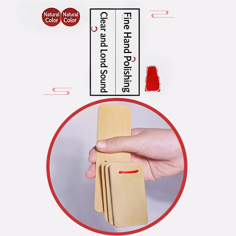 Brinquedos de Palhetas de Bamb - Musical Instrument Clapper avaliação e preço