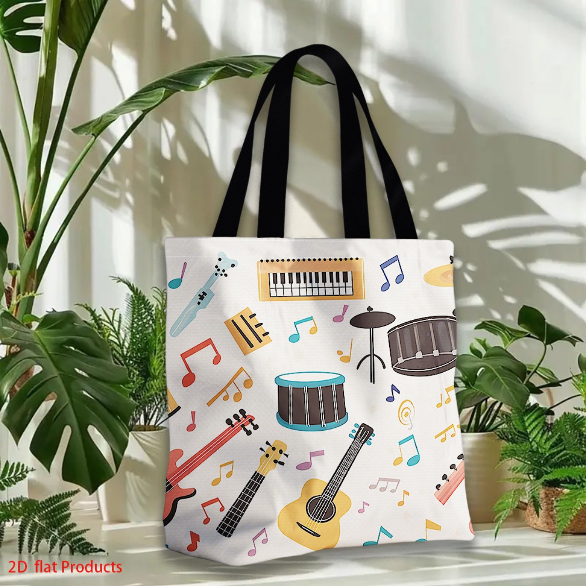 Sacola de compras com um desig - Musical Instrument Shop avaliação e preço