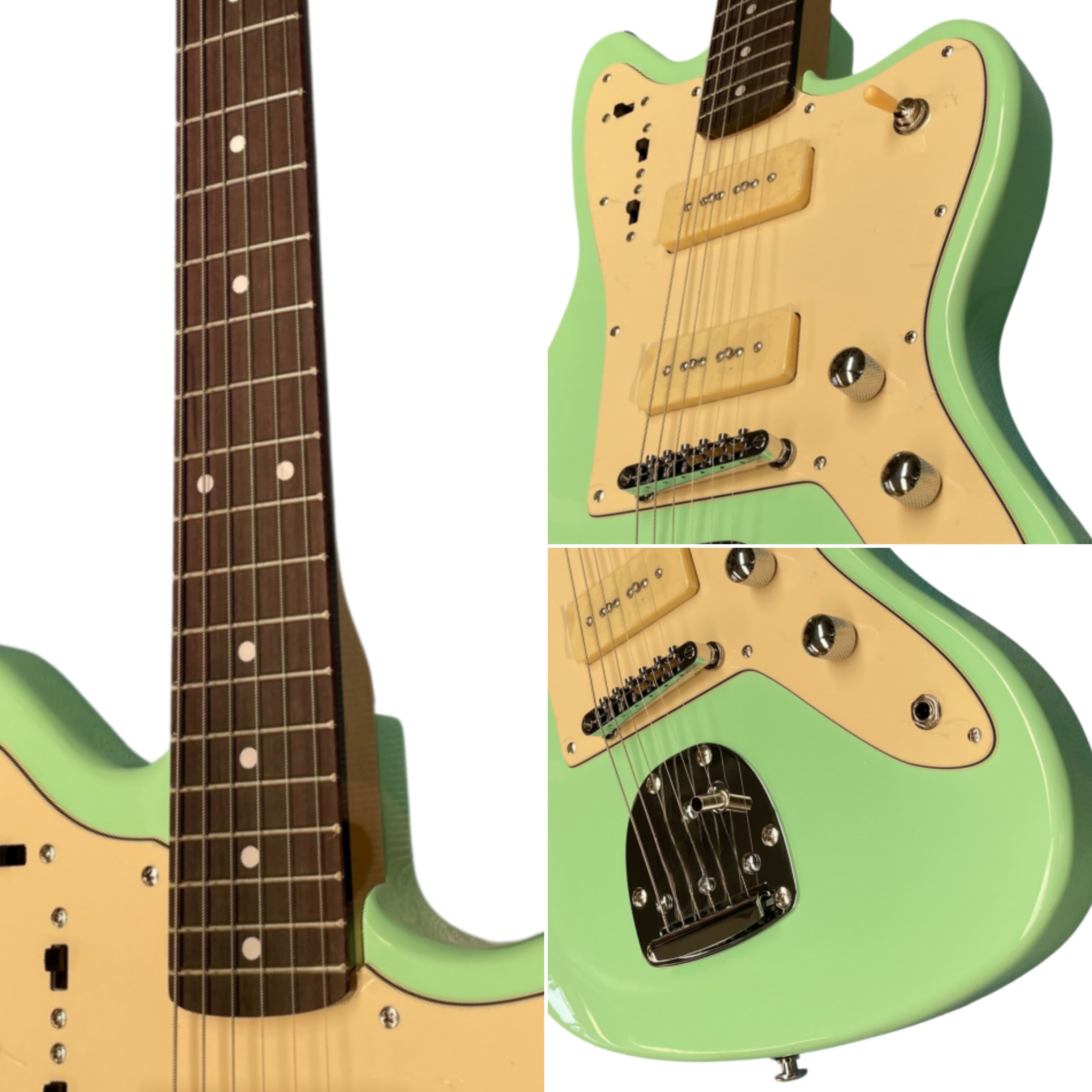 Guitarra elétrica de cor verde - Electric Guitar Beginner avaliação e preço