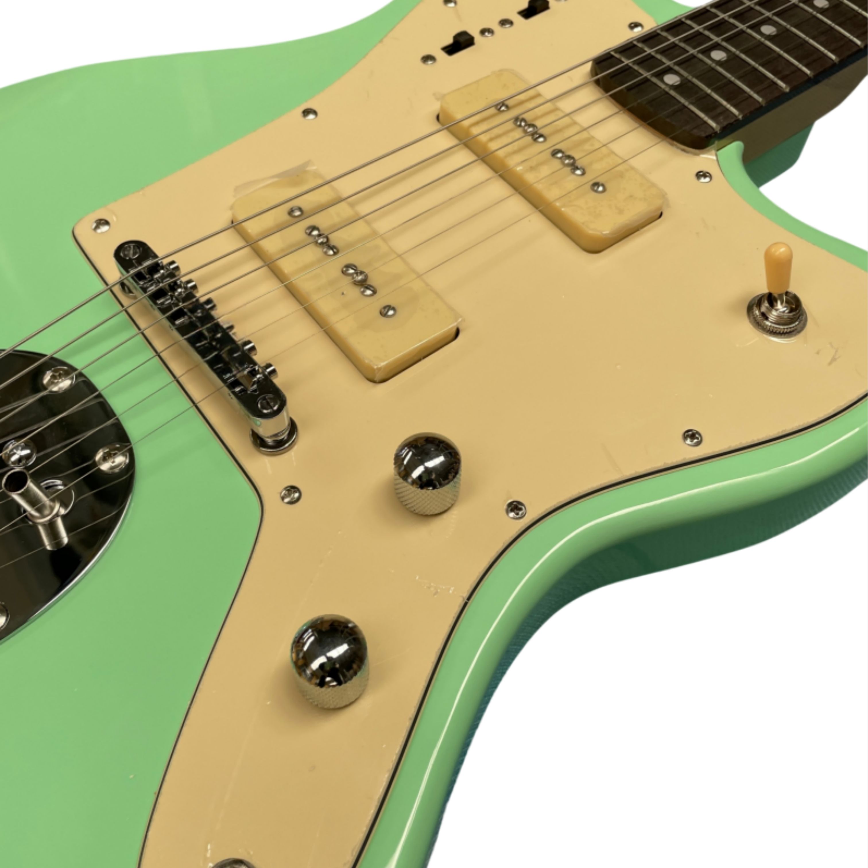 Guitarra elétrica de cor verde - Electric Guitar Beginner avaliação e preço