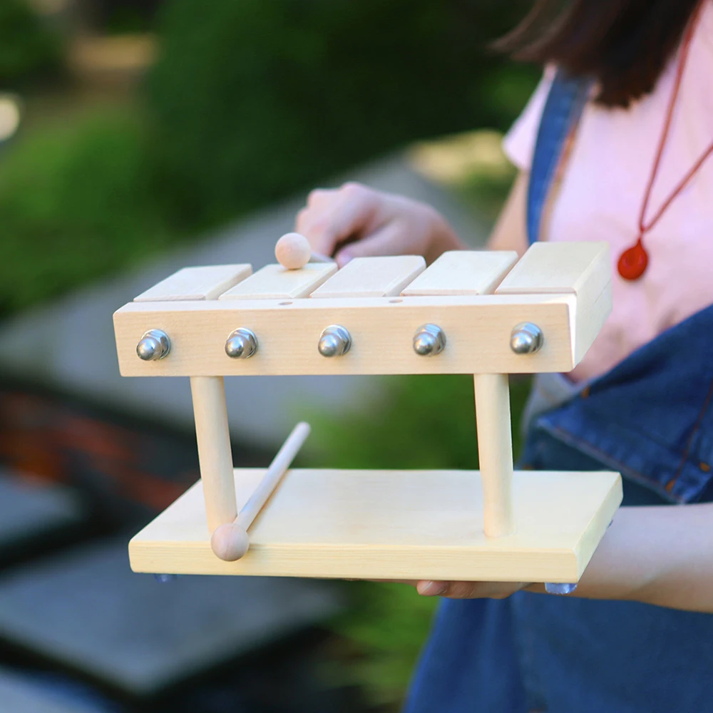 Xilofone de 5 Notas Orff - Ins - Musical Instrument Clapper avaliação e preço