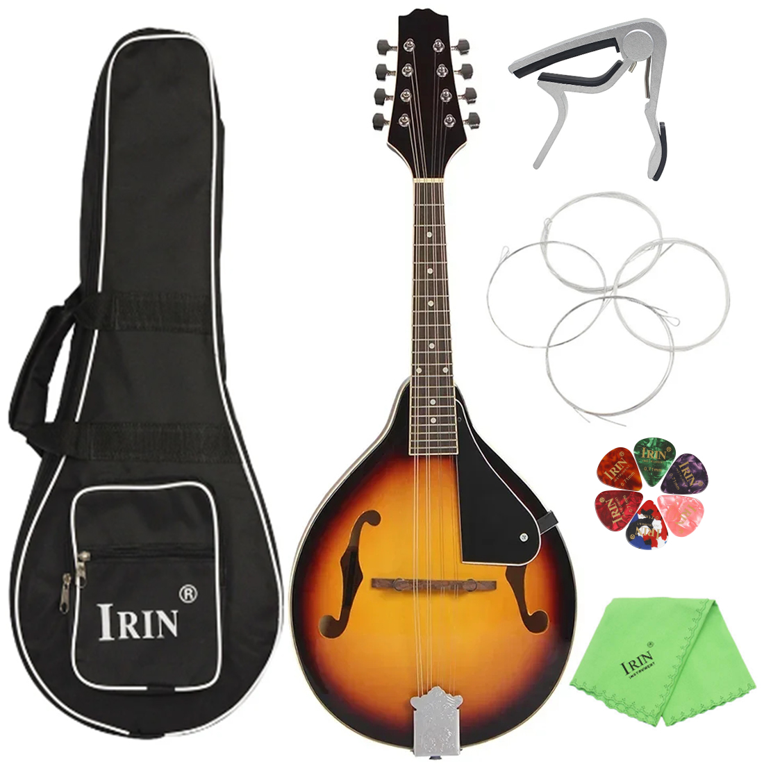 IRIN Sunset Conjunto de bandol - Musical Instrument Mandolin avaliação e preço