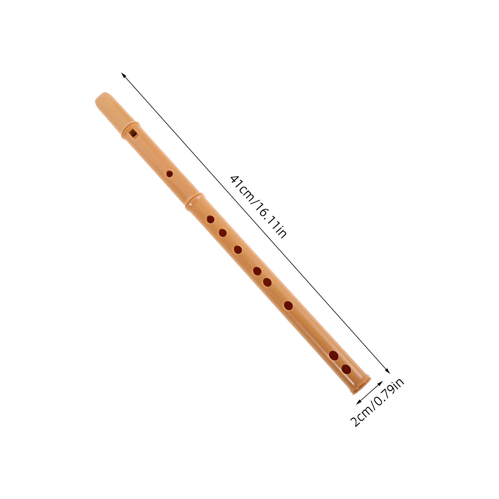Flauta Doce de Resina Desmontá - Musical Instrument A Recorder avaliação e preço