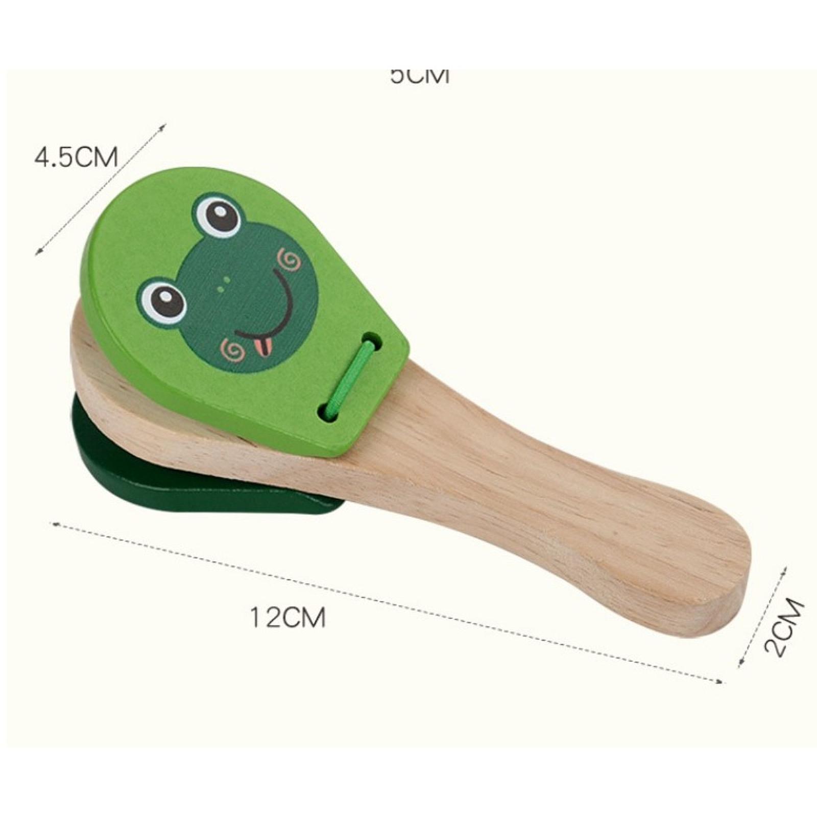 Castanholas de madeira, brinqu - Musical Instrument Clapper avaliação e preço