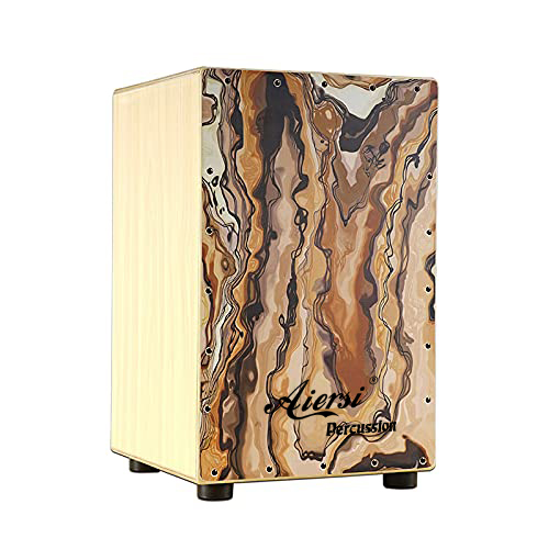 Cajon de Madeira Colorido, Ins - Cajon Box Drum avaliação e preço