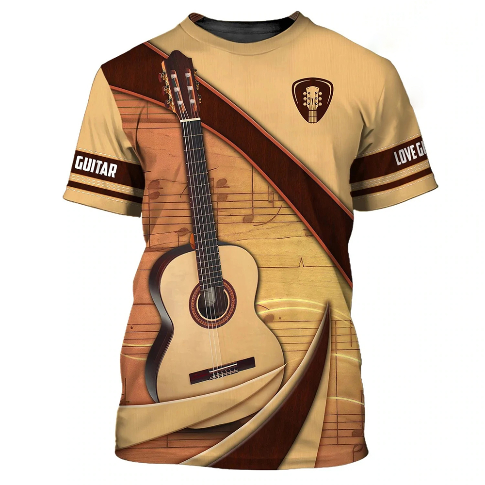 Camiseta masculina de jazz mus - Musical Instrument Shop avaliação e preço